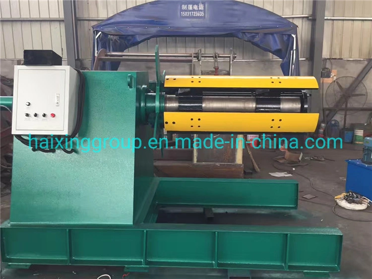 Automatic Steel Coil Decoiler with Expanding Mandrel Hydraulic Decoiler Sheet Metal Decoiler