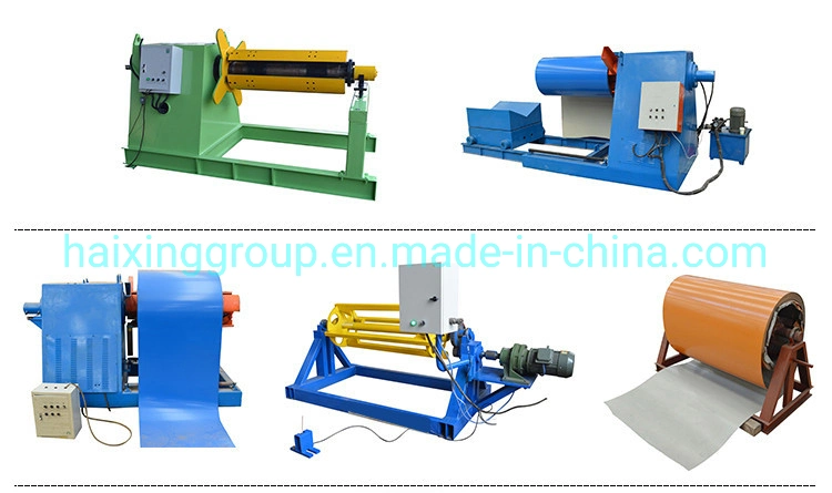 Automatic Steel Coil Decoiler with Expanding Mandrel Hydraulic Decoiler Sheet Metal Decoiler