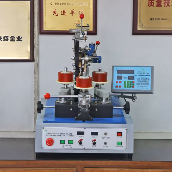 Máquina de enrolamento de bobina automática de fio para transformador toróide
