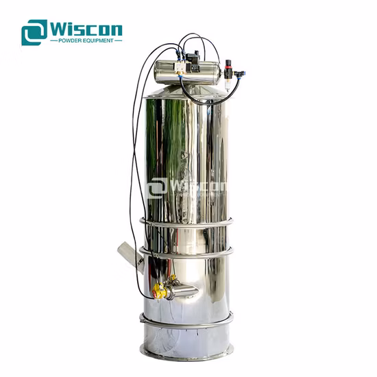 Alimentador automático do pó do vácuo pneumático industrial do ar dos produtos farmacêuticos Ibcs