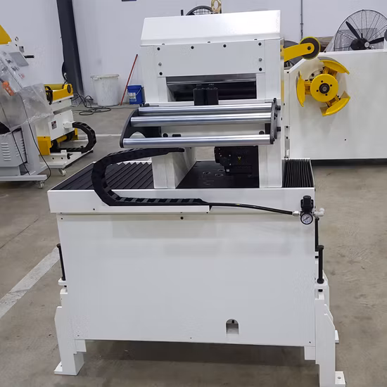 Alimentador servo automático em zigue-zague Nc de bobina para linha de estampagem de aço
